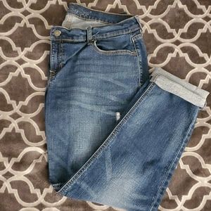Old Navy Distressed Boyfriend Jeans